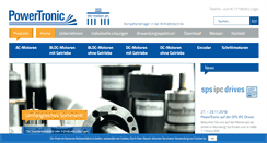 Desktop Screenshot of power-tronic.com